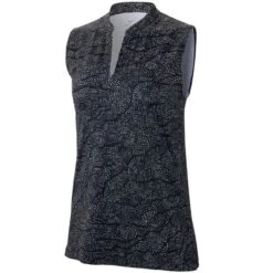 Nike Women's Dri-Fit Fairway Print Sleeveless Polo
