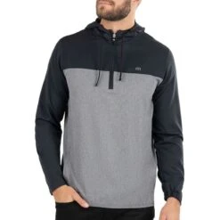 TravisMathew Lantern Light 1/4 Zip Hoodie