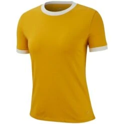 Nike Women's Dry Short Sleeve Ringer Top