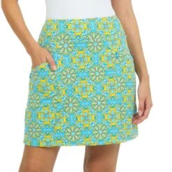 IBKUL Women's Scarlet Print Skort