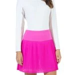 IBKUL Women's Mesh 17.5" Short - Solid - Image 4