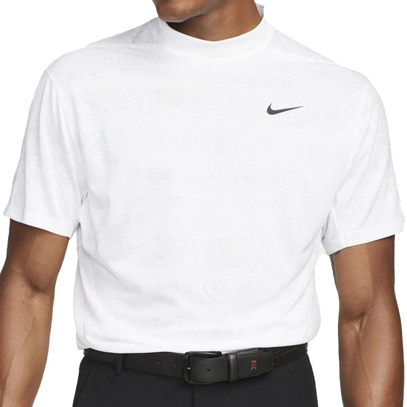 Nike Dri-FIT ADV Tiger Woods Mock Neck Golf Polo