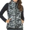 IBKUL Women's Quilted Vest - Camo Print