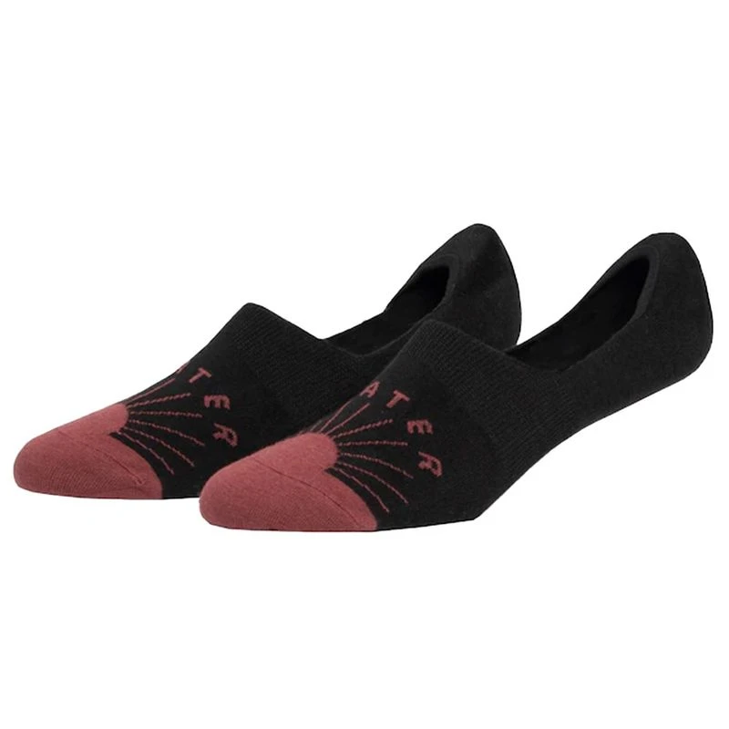 Cuater By TravisMathew Silverfin No-Show Socks