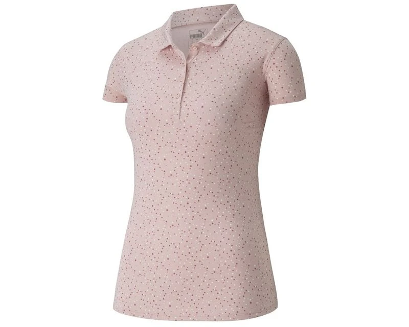 PUMA Women's CLOUDSPUN Speckle Golf Polo - Image 3