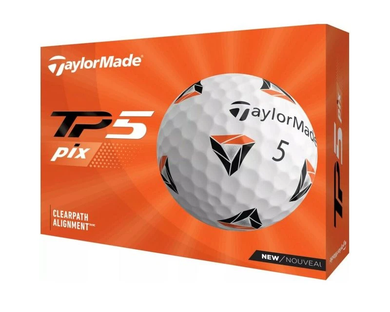 TaylorMade TP5 Pix 2.0 Practice Golf Balls - 12 Dozen Balls - Image 5